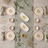 Evidea | Evidea Kitchen Flower 10 Parça Kahvaltı Takımı - Renkli