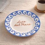 Evidea | Evidea Kitchen Luve Del Mare Servis Tabağı - Renkli - 27 cm