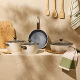 Evidea | Evidea Kitchen Toscana Chef 7 Parça Seramik Tencere Tava Seti