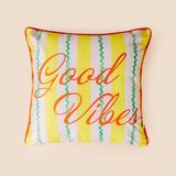 Evidea | Evidea Soft Good Vibe Kırlent - Hardal- 45x45 cm