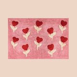 Evidea | Evidea Soft Kalpli Tufting Banyo Paspası - Gülkurusu - 60x90 cm