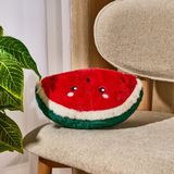 Evidea | Evidea Soft Karpuz Figürlü Yastık - Kırmızı - 30x18 cm