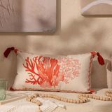 Evidea | Evidea Soft Melon Kırlent - Ekru - 30x50 cm
