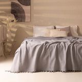 Evidea | Evidea Soft Opia Çift Kişilik Pike - Gri - 200x220 cm