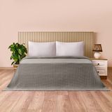 Evidea | Evidea Soft Rete Tek Kişilik Pike - Gri - 160x220 cm