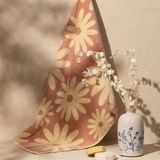 Evidea | Evidea Soft Shiney İpliği Boyalı Yüz Havlusu - Krem / Pudra - 50x90 cm