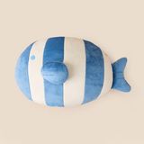 Evidea | Evidea Soft Yumuşak Balık Figürlü Yastık - Ekru - 41x31 cm
