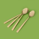 Evidea | Excellent Houseware 4'lü Servis Kaşığı - Sarı - 18 cm