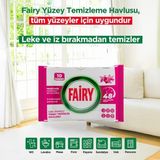 Evidea | Fairy 10'lu Yüzey Temizlik Havlusu - Lilyum Çiçeği