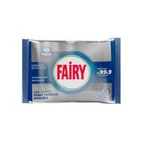 Evidea | Fairy Platinum Antibakteriyel 10'lu Yüzey Temizlik Havlusu - Beyaz
