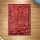 Evidea Farah Soft Kırmızı 160x230 cm Makine Halısı