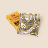 Evidea | HEM Palo Santo Back Flow Cones 10′lu Geri Akış Tütsü - Sarı - 6x10 cm