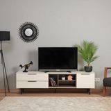 Evidea | Just Home Royal Tv Ünitesi - Krem - Suntalam - 180 cm