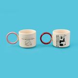Evidea Kitchen 2'li Motto Kupa - Renkli - 250 ml
