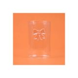 Evidea Kitchen 510 ml Şeffaf Fiyonk Figürlü Borosilikat Cam Meşrubat Bardağı