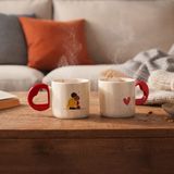 Evidea Kitchen Kalpli 2'li 270 ml Çift Kupa