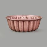 Evidea Kitchen Nirvana Kalın Dilimli Kek Kalıbı - Pembe - 24 cm - Montajsız