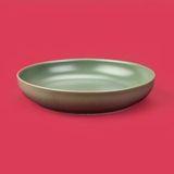 Evidea Kitchen Nordic Yeşil 22 cm Çukur Yemek Tabağı