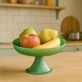 Evidea Kitchen Resital Tas Ayaklı Kase - Yeşil - 21 cm