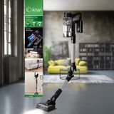 Evidea | Kiwi KVC-4040BLF Şarjlı Dikey Süpürge - Siyah - 130 Watt