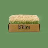Evidea | La Diva Aloe Vera Kabak Lifli Sabun - Yeşil - 130 gr