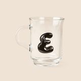Evidea | Lav E Harfli Kupa - Şeffaf - 250 ml