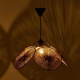 Evidea Lighting Krona Kahverengi 24x48x48 cm Sarkıt