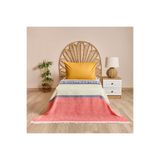 Evidea Mesyth Soft Mercan 160x220 CM Tek Kişilik Yatak Örtüsü