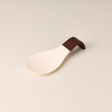 Evidea | Mien Akasya Kaşık Altlığı - Krem - 10x22x5 cm