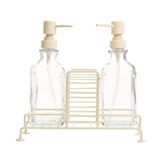 Evidea | Mien Stantlı Sıvı Sabunluk - Krem / Şeffaf - 500 ml