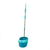 Evidea | Motek Islak Kuru Su Sıçrama Önleyicili Turbo Disk Mop Set - Mavi