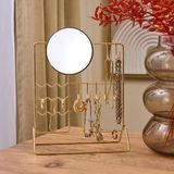 Evidea | Ntc Metal Aynalı Takı Askısı - Sarı - 19,5x27x10 cm