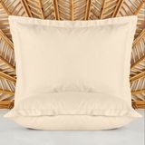 Evidea Oxford Soft Basic Bej 50x70 cm 2'li Yastık Kılıfı