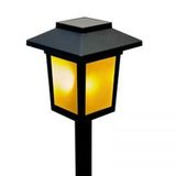Evidea | Petrix 23243 Solar Mum Efektli Bahçe Lambası - Siyah