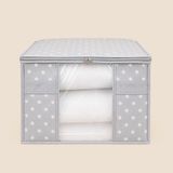 Evidea | Simple Living Pencereli Kazak Hurcu - Gri - 45x40x30 cm