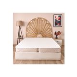 Evidea Soft 160x200 cm Beyaz Minik Kapitoneli Çift Kişilik Sıvı Geçirmez Lastikli Alez