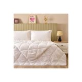 Evidea Soft 195x215 cm Beyaz Çift Kişilik İnce Microfiber Yorgan