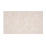 Evidea Soft 60x100 cm + 50x60 cm Kare Ekru 2'li Banyo Paspası