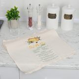 Evidea Soft Aliva Beyaz 40x66 CM Mutfak Havlusu