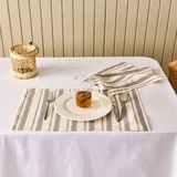 Evidea Soft Alno Ekru Antrasit 30x50 CM 2'li Amerikan Servis
