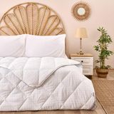 Evidea Soft Antistress Beyaz 195x215 cm Çift Kişilik Yorgan