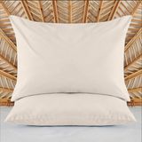 Evidea Soft Basic Ekru 50x70 cm 2'li Yastık Kılıfı