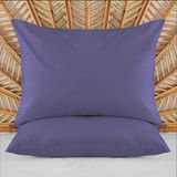 Evidea Soft Basic Lacivert 50x70 cm 2'li Yastık Kılıfı