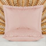 Evidea Soft Basic Oxford 2'li Yastık Kılıfı - Gülkurusu - 50X70 cm - Gül Kurusu