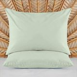 Evidea Soft Basic Yeşil 50x70 cm 2'li Yastık Kılıfı