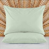 Evidea Soft Basic Yeşil 50x70 cm 2'li Yastık Kılıfı