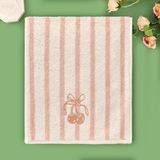 Evidea Soft Bemba 30x50 cm Ekru Pembe El Havlusu