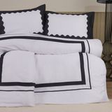 Evidea Soft Blanco Çift Kişilik Nevresim Takımı - Beyaz - 160 x 200 cm