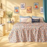 Evidea Soft Capri Tek Kişilik Pike - Renkli - 160X220 cm - Montajsız