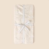 Evidea Soft Clay 2'li Yastık Kılıfı - Beyaz / Bej - 50X70 cm - Beyaz - Bej